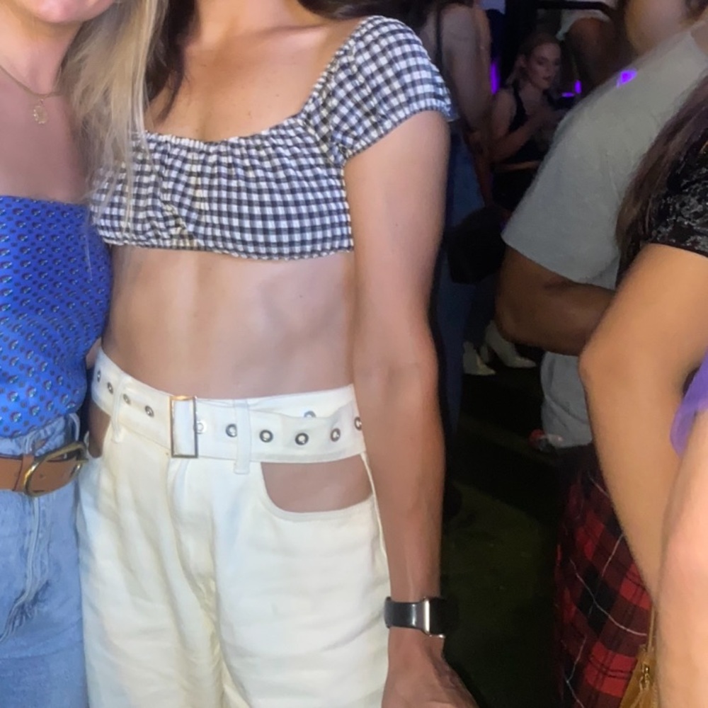 White WeWoreWhat Jeans